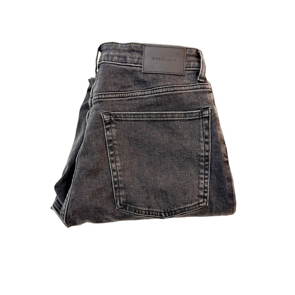 Everlane The Curvy Cheeky Jeans Dk Grey Black Denim Jeans Size 30 - Picture 1 of 8